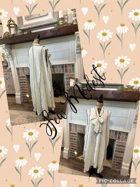 Beautiful White Vest